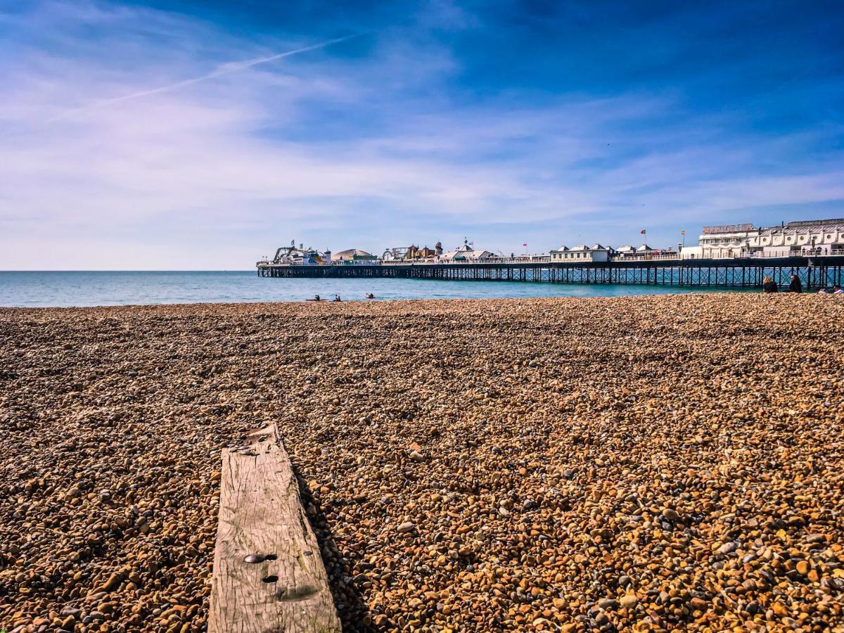 3 Bedroom Garden Apartment Opposite the Beach Hove Buitenkant foto